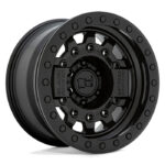 BLACK RHINO AVENGER BEADLOCK 17x8.5 6LUG ET 30 MATTE BLK std 700 Formula Wheel | rims & tryes in kuwait Formula Wheel | rims & tryes in kuwait