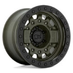 BLACK RHINO AVENGER BEADLOCK 17x8.5 6LUG ET-30 OD GREEN-std-700