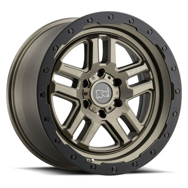 MATTE BRONZE W/BLACK LIP EDGE & BOLTS