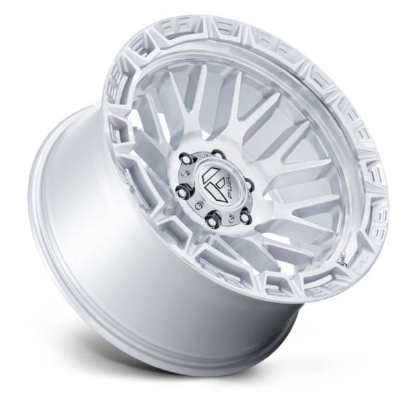 fuel fc890 rail 20x10 5 6 et 18 gloss silver w machined face a2 png Formula Wheel | rims & tryes in kuwait Formula Wheel | rims & tryes in kuwait