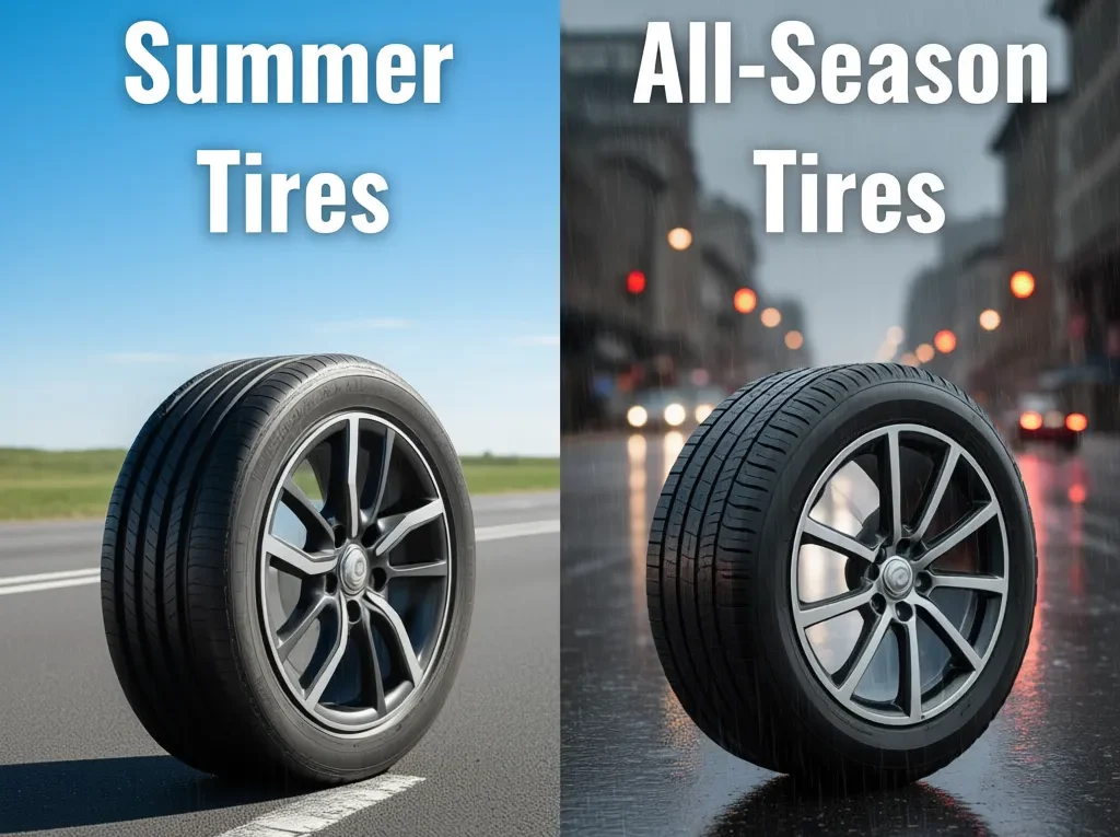 Comparing Summer and All-Season Tires in Kuwait | Ultimate guide 2025