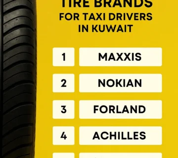 5 Best Budget Tire Brands for Taxi Drivers in Kuwait