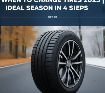 When to Change Tires 2025 | Ideal Season in 4 Steps