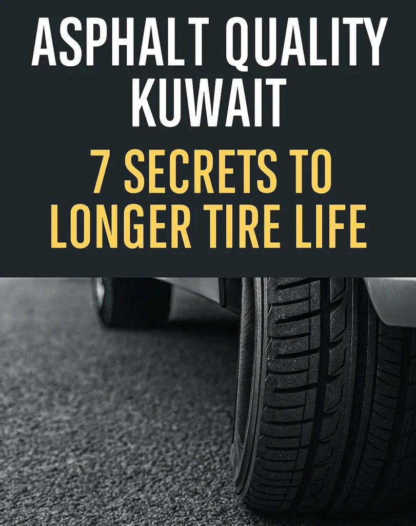 Asphalt Quality Kuwait: 7 Secrets to Longer Tire Life