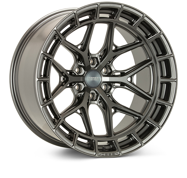 Angled-HFX-1-Matte-Gunmetal-Vossen-Hybrid-Forged-Wheel-6-Lug