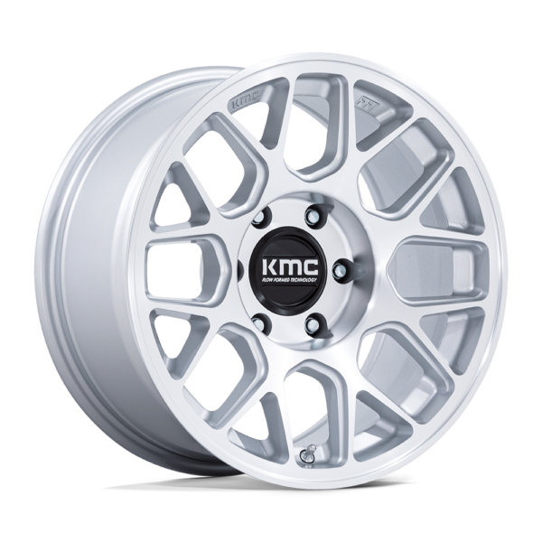 GLOSS SILVER W/MACINED FACE