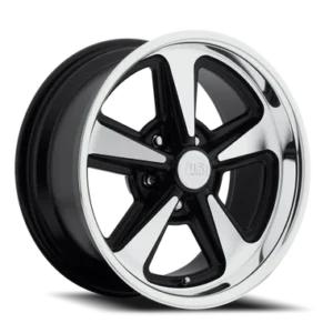 Bandit U109 Matte Black Machined 5 lug 0001 Formula Wheel | rims & tryes in kuwait Formula Wheel | rims & tryes in kuwait