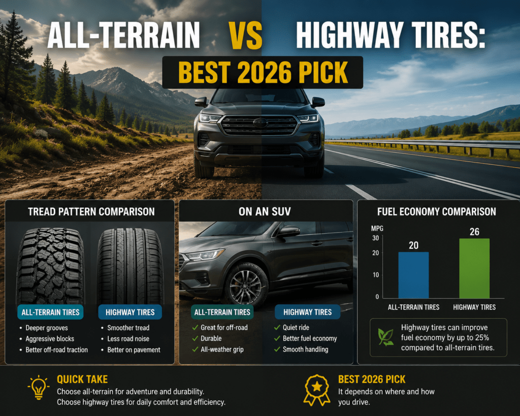 All-Terrain vs Highway Tires