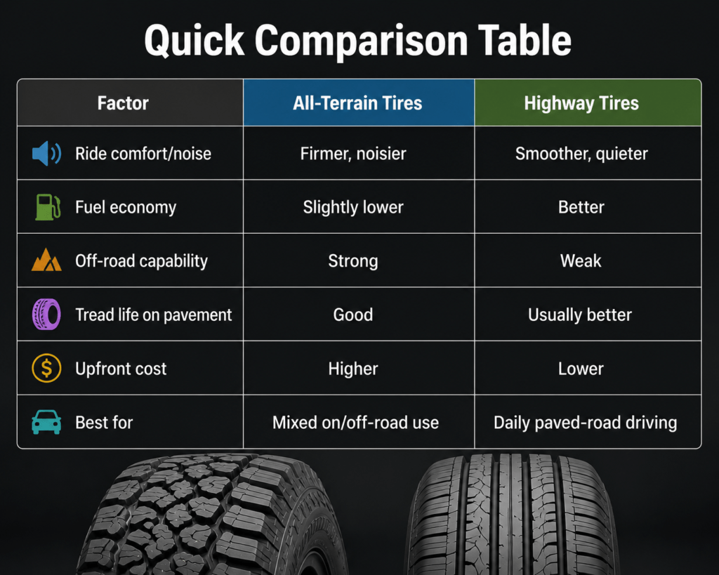 Quick Comparison Table