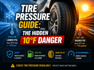 Tire Pressure Guide: The Hidden 10°F Danger