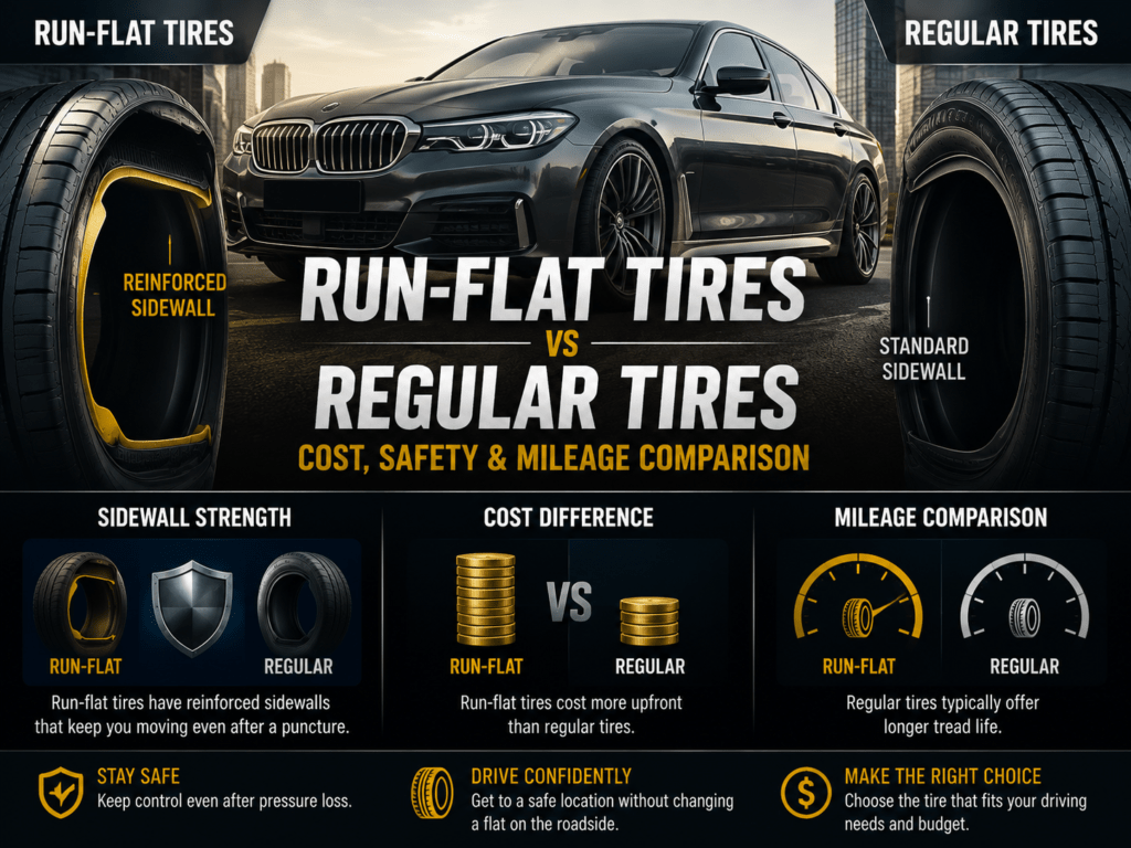 Run-Flat Tires vs Regular Tires: A $150 Mistake?