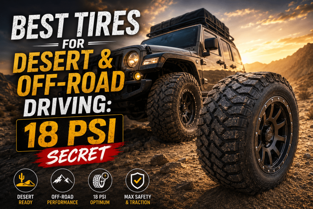 Best Tires for Desert & Off-Road Driving: 18 PSI Secret 1 Best Tires for Desert & Off-Road Driving: 18 PSI Secret