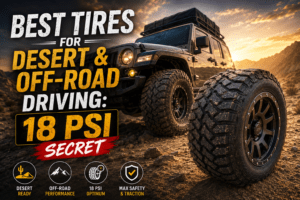 Best Tires for Desert & Off-Road Driving: 18 PSI Secret
