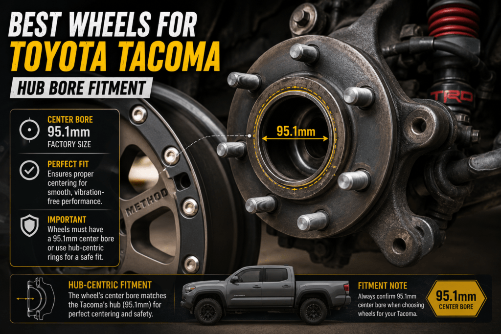 Best Wheels for Toyota Tacoma: How to Choose the Right Setup 1 Best Wheels for Toyota Tacoma: The 95.1mm Trap