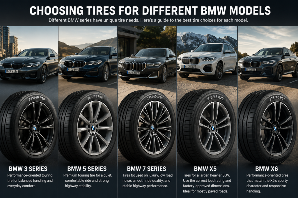Choosing Tires for Different BMW Models