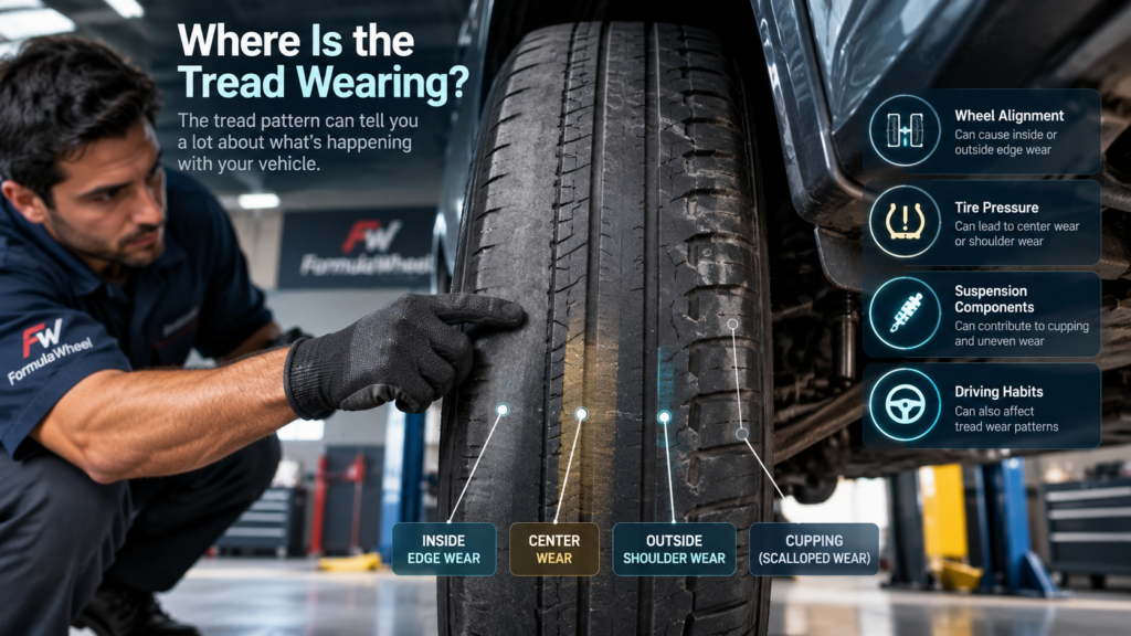 Uneven Tire Wear: What Your Tires Are Telling You