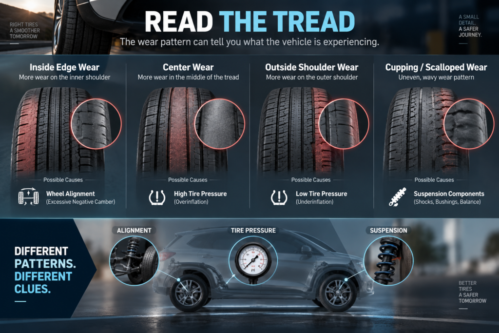 Uneven Tire Wear: What Your Tires Are Telling You