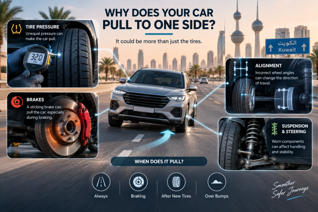 Car pulls to one side: What’s Causing It? 3 Car pulls to one side: What’s Causing It?