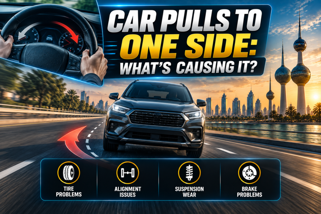 Car pulls to one side: What’s Causing It?