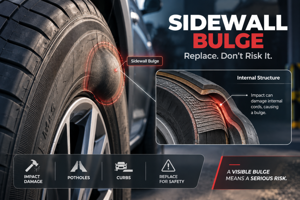 Tire Sidewall Damage: When Should You Replace It? 2 Tire Sidewall Damage: When Should You Replace It?
