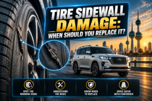 Tire Sidewall Damage: When Should You Replace It?