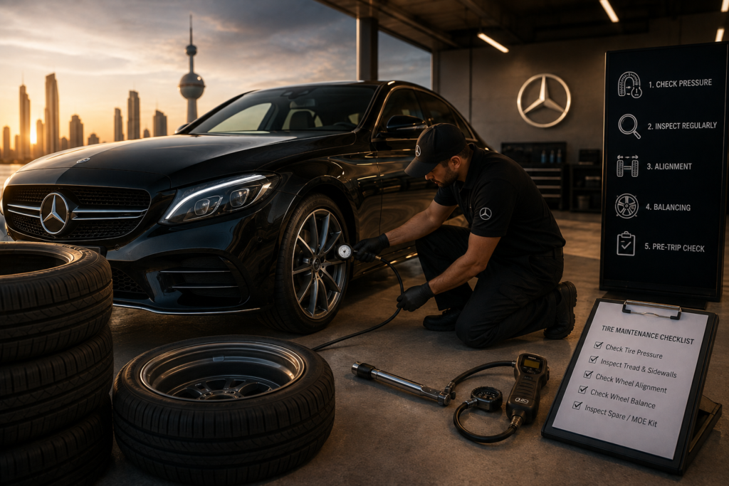 How to Get More Life From Mercedes Tires in Kuwait