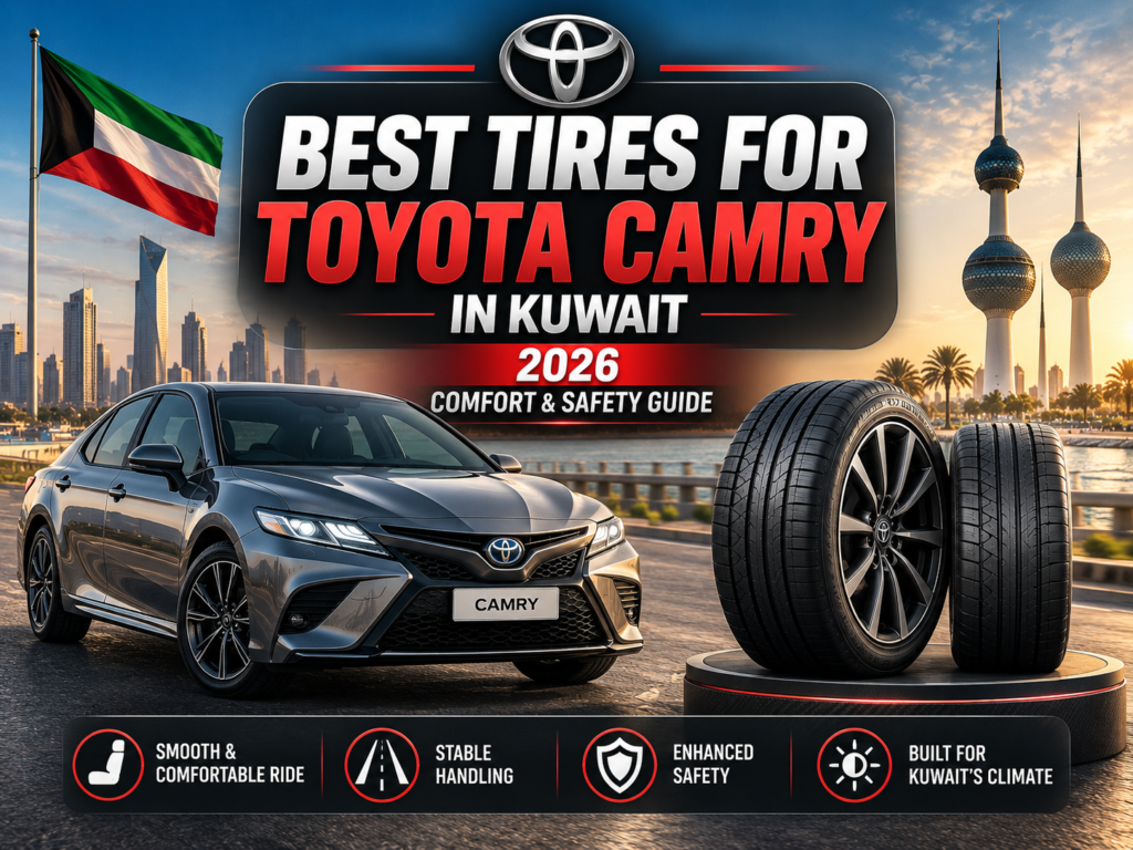 Best Tires for Toyota Camry in Kuwait: 2026 Comfort & Safety Guide