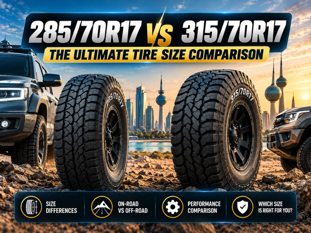 285/70R17 vs 315/70R17: The Ultimate Tire Size Comparison