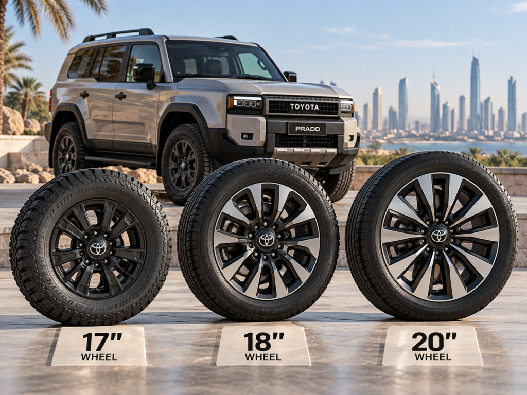 Toyota Prado LC250 Wheel & Tire Size Guide